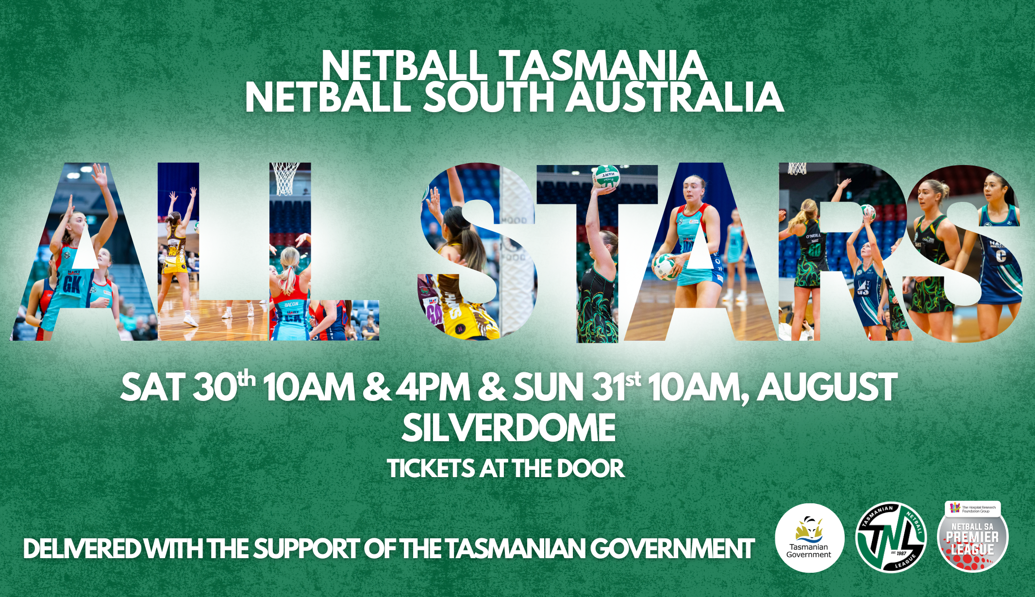 TAS vs SA All Stars Cup - Netball TAS