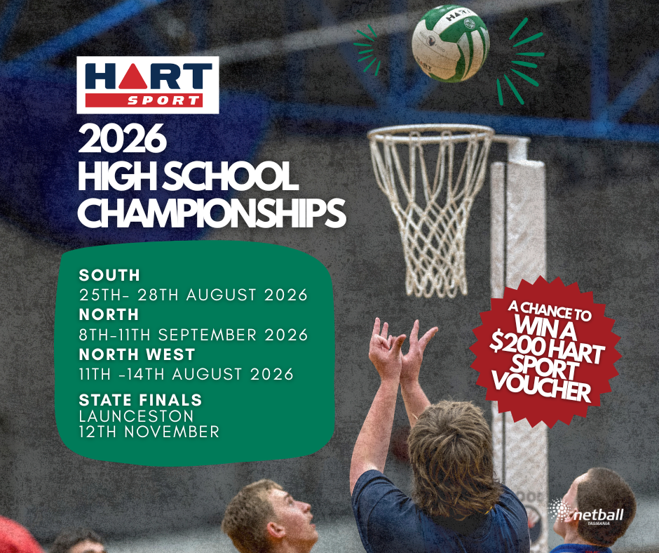 HART Sport High School Netball Championships - Netball TAS